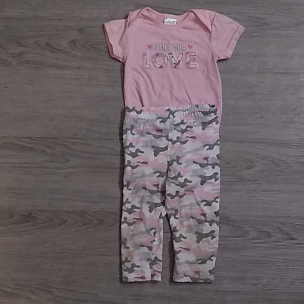 Matching set onesie and pants